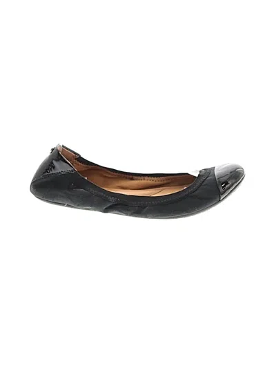 Pre-owned Coach Flats In Black