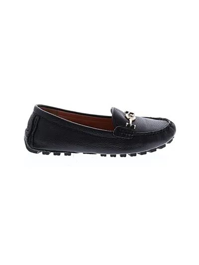 Pre-owned Coach Flats In Black