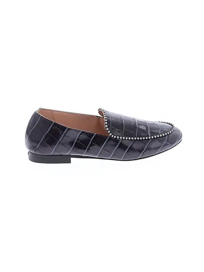 Pre-owned Coach Flats In Blue