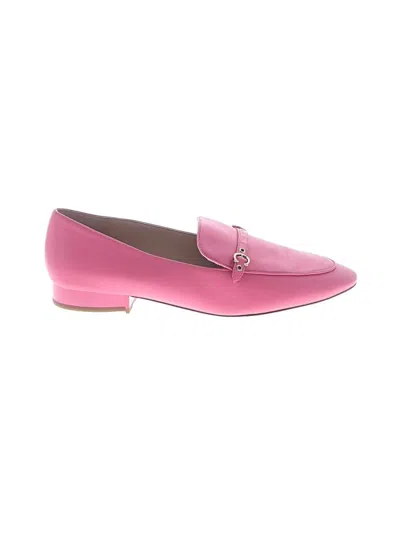 Pre-owned Coach Flats In Pink