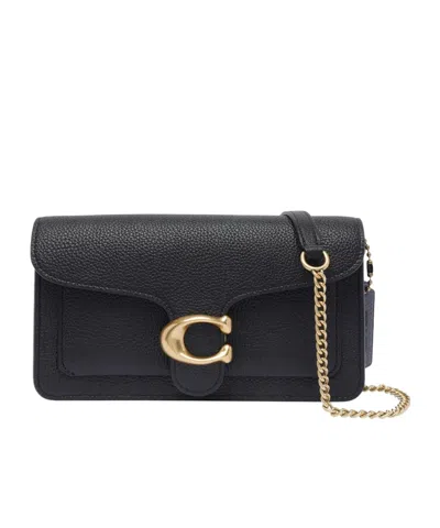 Coach Flip Shoulder Bag In Black