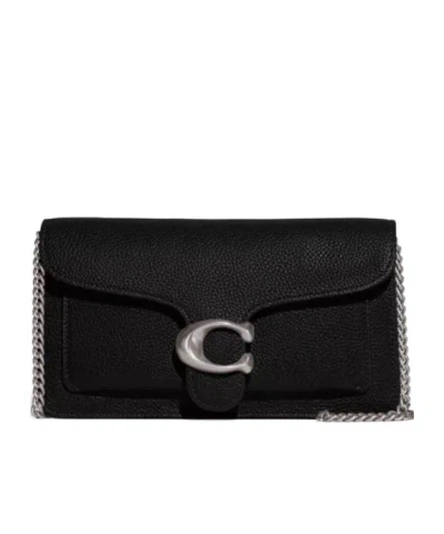 Coach Flip Shoulder Bag In Black
