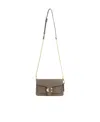 Coach Flip Shoulder Bag In Brown