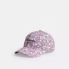 Coach Floral Print Baseball Hat