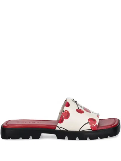 Coach Florence Slides In White