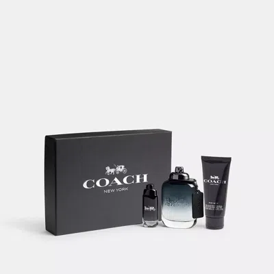 Coach For Men Eau De Toilette 3 Piece Gift Set In White