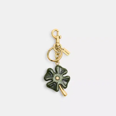 Coach Four Leaf Clover Bag Charm