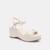 Coach Gale Wedge Sandal In White