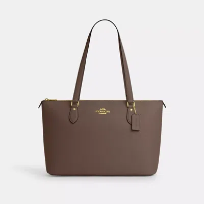 Coach Gallery Tote Bag In Brown