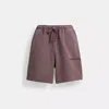 Coach Garment Dye Pull On Shorts