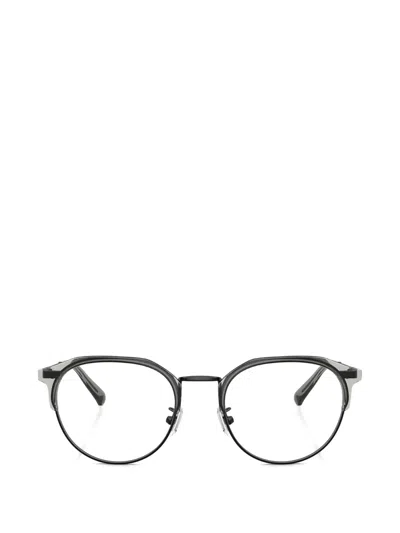Coach 几何形镜框眼镜 In Black