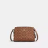 Coach Gia Crossbody Bag In Signature Canvas In Brown