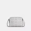 Coach Gia Crossbody Bag In Signature Canvas In Gray