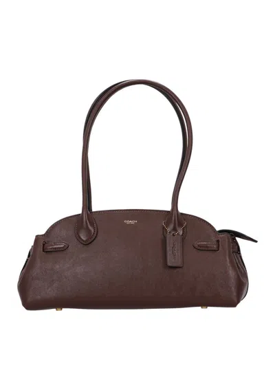 Coach Glazed Leather Empire Carryall 34