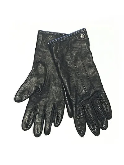 Pre-owned Coach Gloves In Brown