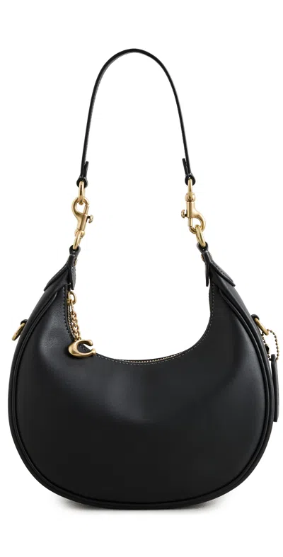 Coach Glovetanned Leather Jonie Bag 22 Black