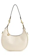 Coach Glovetanned Leather Jonie Bag 22 Chalk In Gray