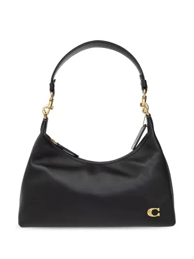 Coach Glovetanned Leather Juliet Shoulder Bag In Black