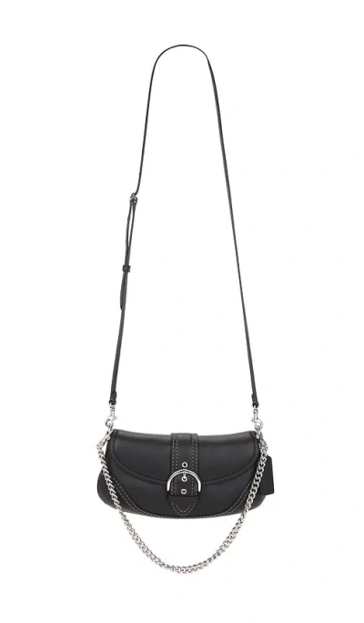 Coach Glovetanned Soho 25 Bag In Black