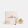 Coach Gold Parfum 4 Piece Gift Set In Neutral
