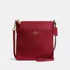 Coach In Gold/deep Red