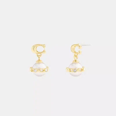 Coach In Gold/pearl