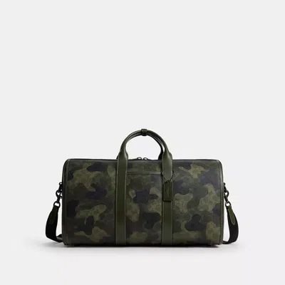 Coach Gotham Duffle 45 In Signature Camo Print In Green