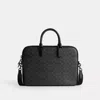 Coach Gotham Slim Briefcase In Signature Canvas