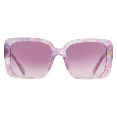Coach Gradient Pink Purple Square Ladies Sunglasses Hc8424u 58677w 54