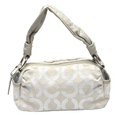 Pre-owned Coach Gray Leather Shoulder Bag ()