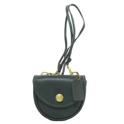 Pre-owned Coach Green Leather Shoulder Bag ()