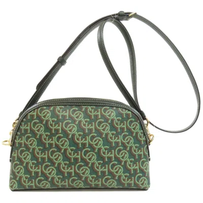 Pre-owned Coach Green Pvc Shoulder Bag ()