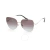 Coach Grey Gradient Geometric Ladies Sunglasses Hc7156d 90053c 60