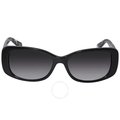 Coach Grey Gradient Rectangular Ladies Sunglasses Hc8168 534811 56 In Black