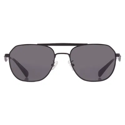 Coach Grey Pilot Men's Sunglasses Hc7178 939387 57 In Black