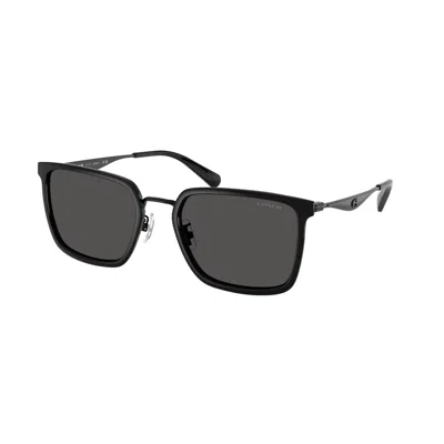 COACH COACH GREY SQUARE MEN'S SUNGLASSES HC7171 934487 56
