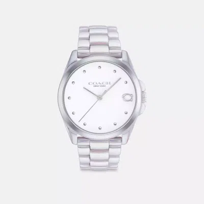 Coach In White