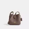 Coach Hadley Mini Crossbody Bag In Brown