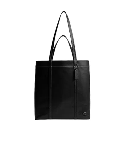 Coach Hall 33 Tote Bag In Black