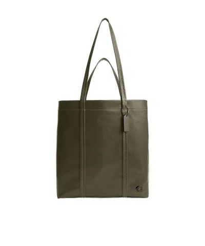Coach Hall 33 Tote Bag In Green
