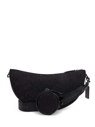Coach Hall Messenger Bag In Black