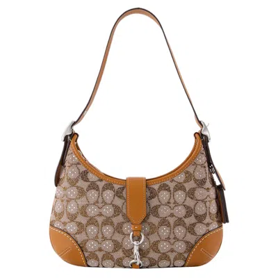 Coach Hamptons Hobo Bag -  - Canvas - Brown