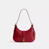 Coach Hamptons Hobo Bag In Brass/ruby