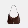 Coach Hamptons Hobo In Brown