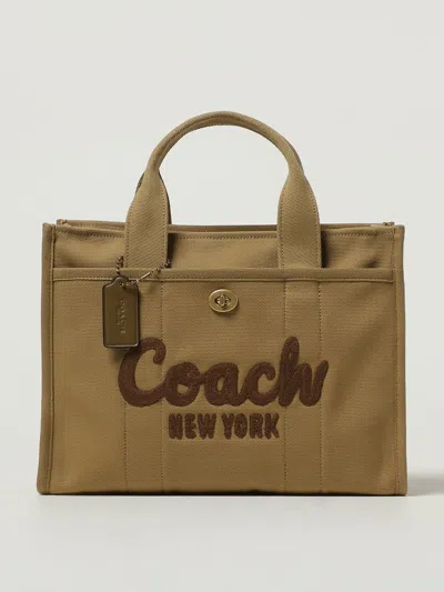 COACH HANDBAG COACH WOMAN COLOR BEIGE,G61210022