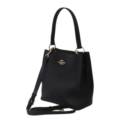 Pre-owned Coach Handbag Shoulder Bag () In Black