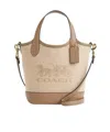 Coach Hanna Bucket Bag With Horse And Carriage Print In Multi