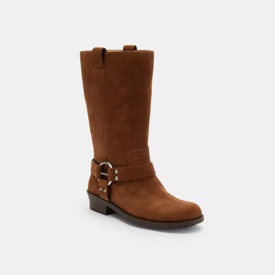 Coach Harness Boot In Brown