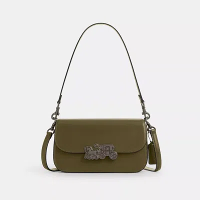 Coach Harper Shoulder Bag In Green