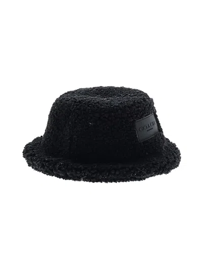 Pre-owned Coach Hat In Black